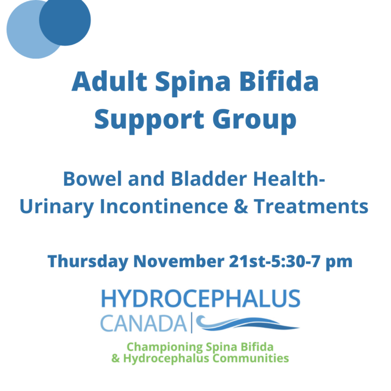 Adult Spina Bifida Support Group Bowel and Bladder Health Urinary